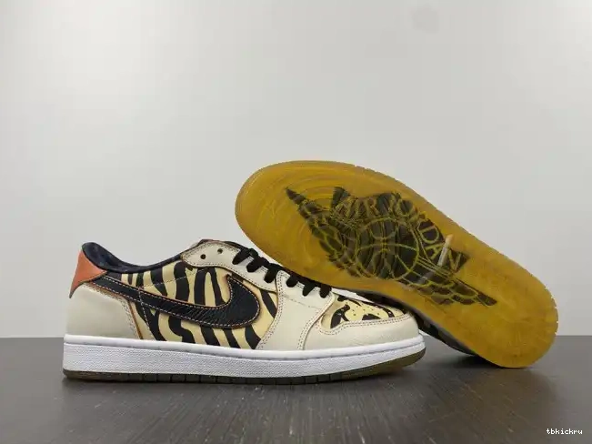 Rep TBK Tiger the of Air Jordan Year DH6932-100 OG Low 1 0616